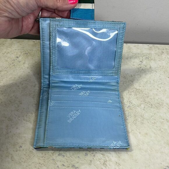 Vera Bradley Caribbean Square Slim Wallet - Picture 3 of 3